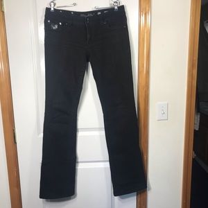 Black Miss Me boot cut jeans